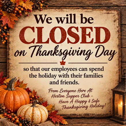 Closed Thanksgiving